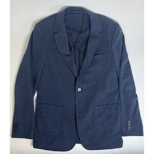 Artefact Knit Blazer Men’s M Heather Blue Unstructured Preppy Sportcoat